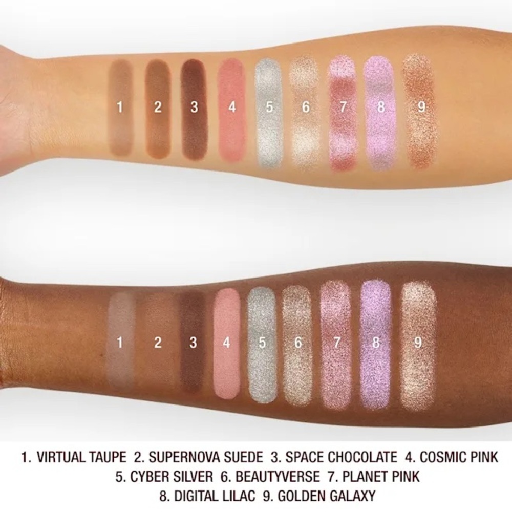 CHARLOTTE TILBURY THE BEAUTY VERSE PALETTE for EYES•LIMITED EDITION•9 Shades NIB - Picture 3 of 16
